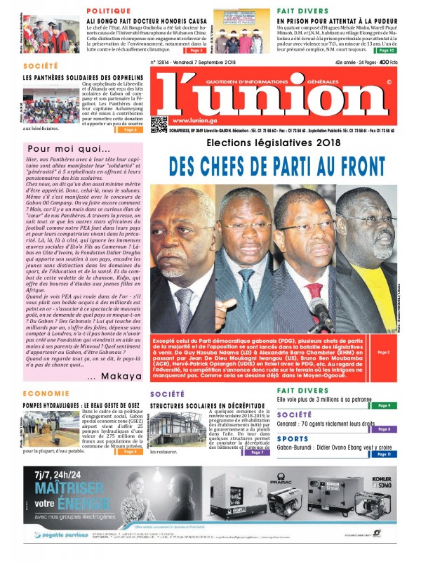 L'Union 07/09/2018