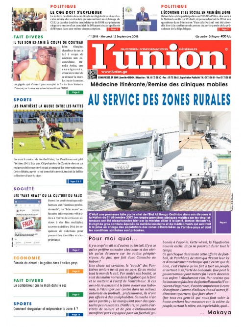 L'Union 12/09/2018