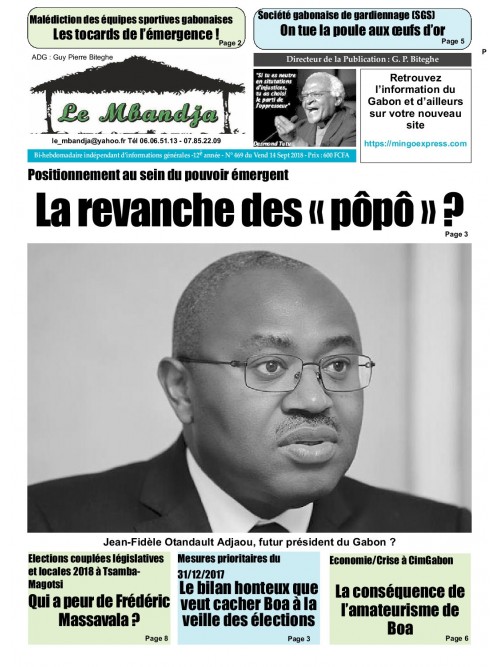 Le Mbandja 14/09/2018