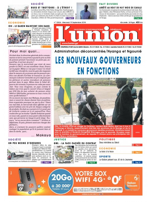 L'Union 19/09/2018