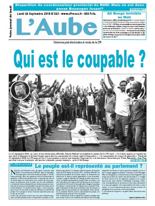 L'Aube 24/09/2018