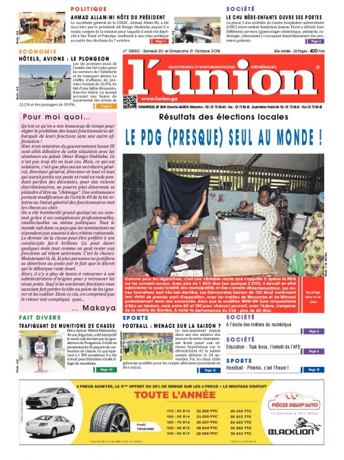 L'Union 20/10/2018