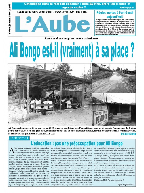 L'Aube 22/10/2018