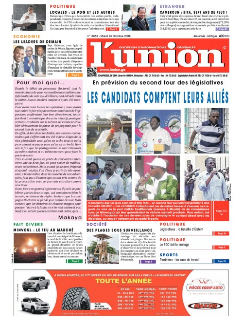 L'Union 23/10/2018