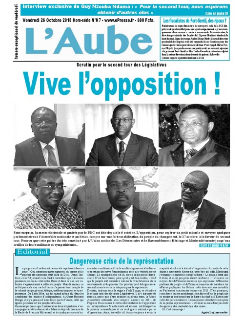 L'Aube 26/10/2018