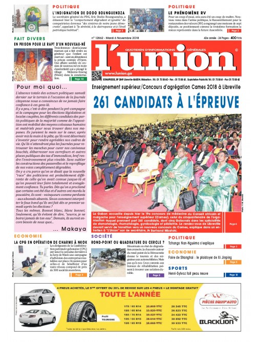 L'Union 06/11/2018