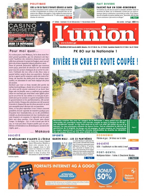 L'Union 10/11/2018