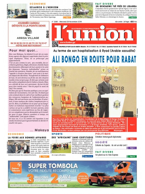 L'Union 28/11/2018