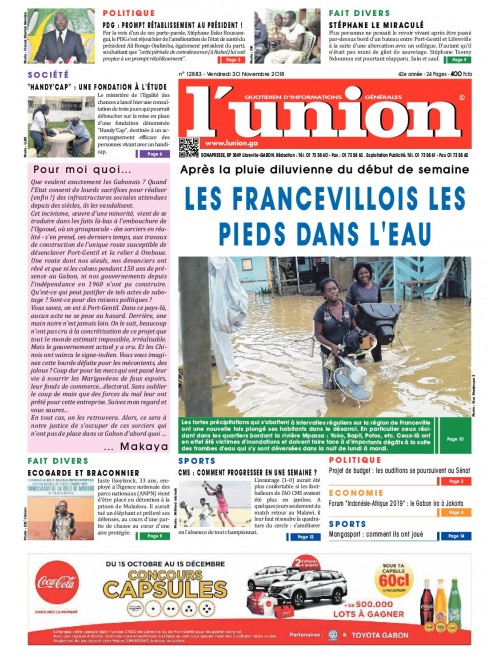 L'Union 30/11/2018