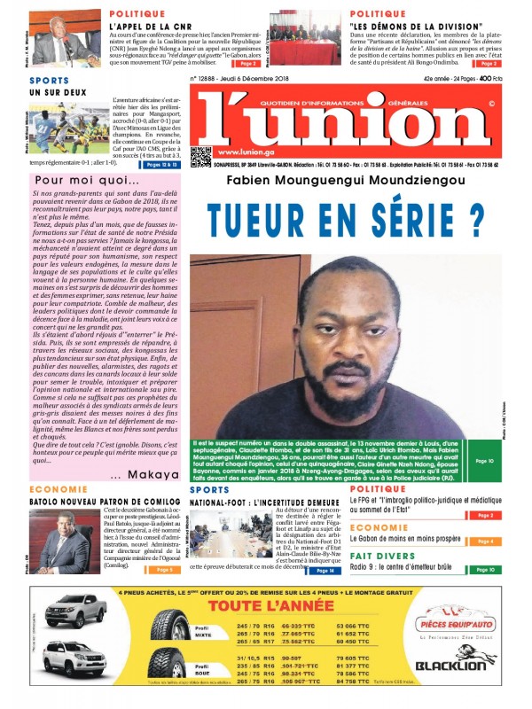 L'Union 06/12/2018