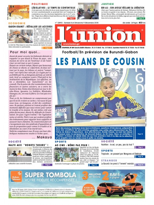 L'Union 08/12/2018