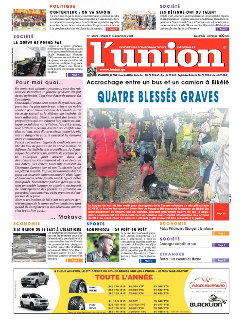 L'Union 11/12/2018