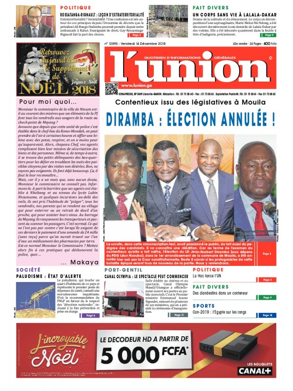 L'Union 14/12/2018