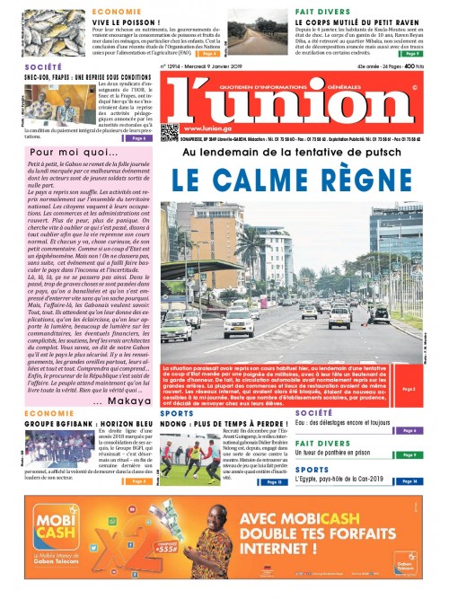 L'Union 09/01/2019