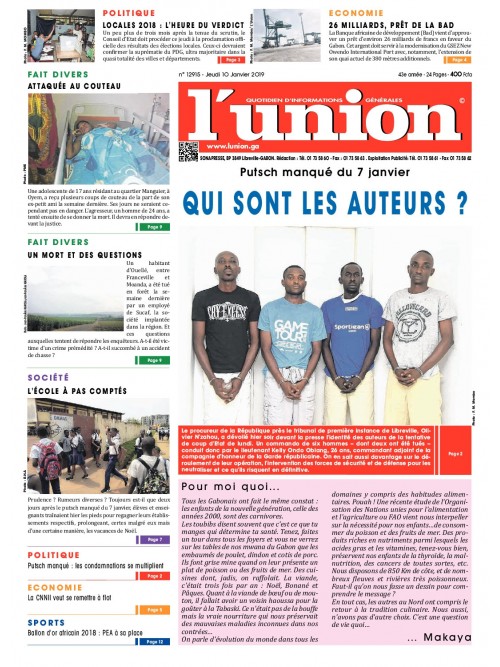 L'Union 10/01/2019