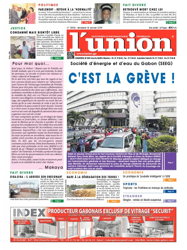 L'Union 18/01/2019