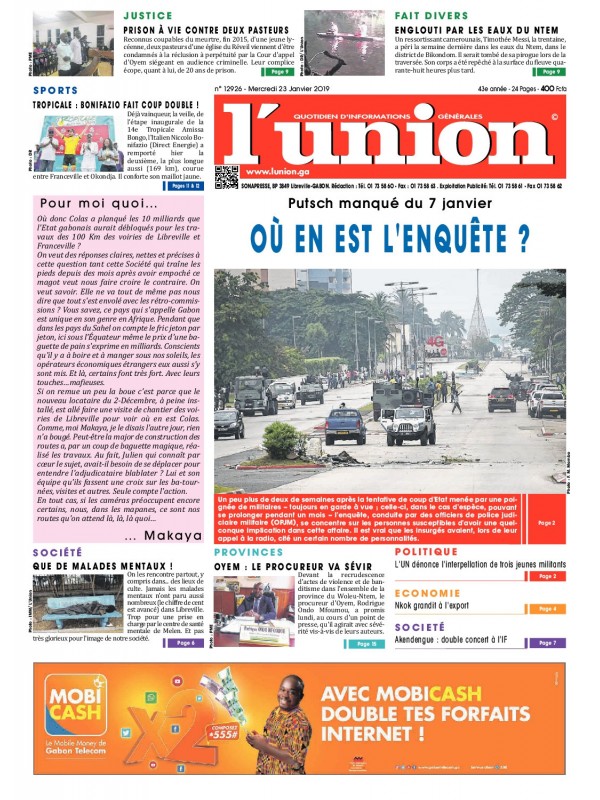 L'Union 23/01/2019