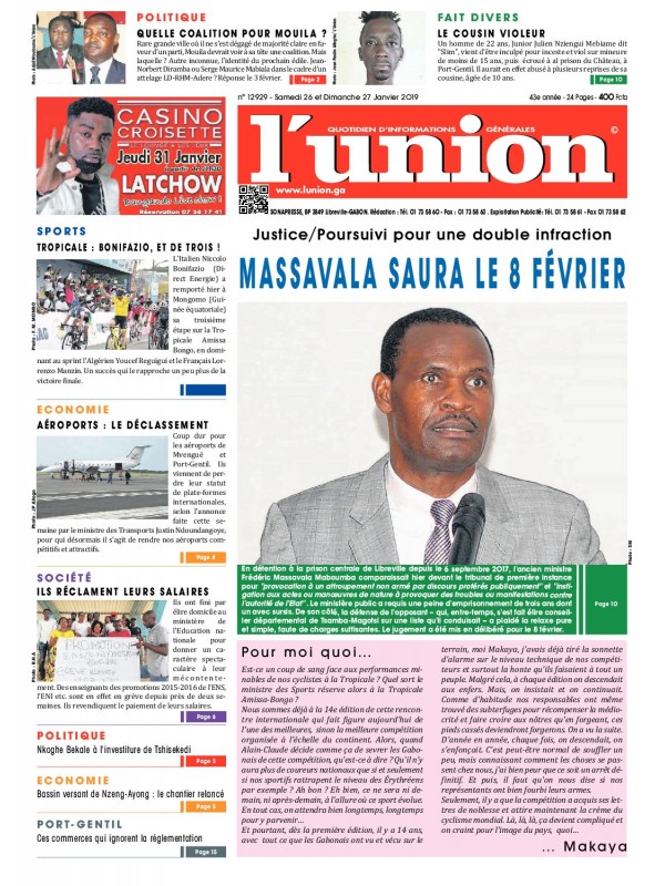 L'Union 26/01/2019