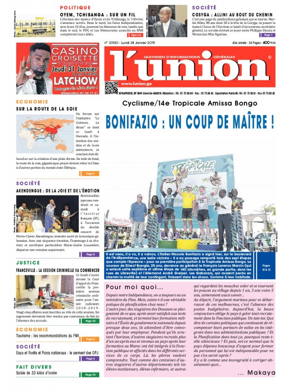 L'Union 28/01/2019