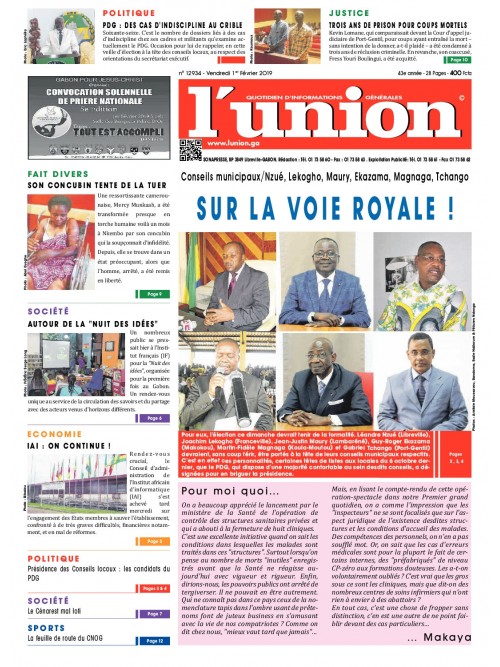 L'Union 01/02/2019