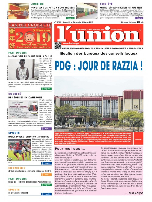 L'Union 02/02/2019