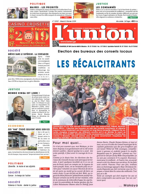 L'Union 05/02/2019