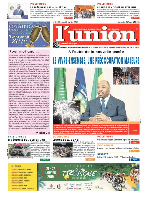 L'Union 03/01/2019