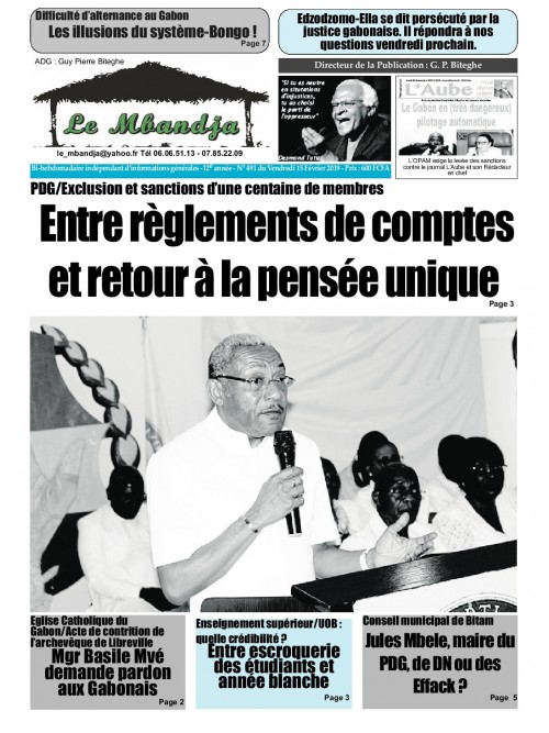 Le Mbandja 15/02/2019