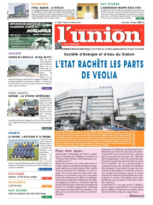 L'Union 19/02/2019