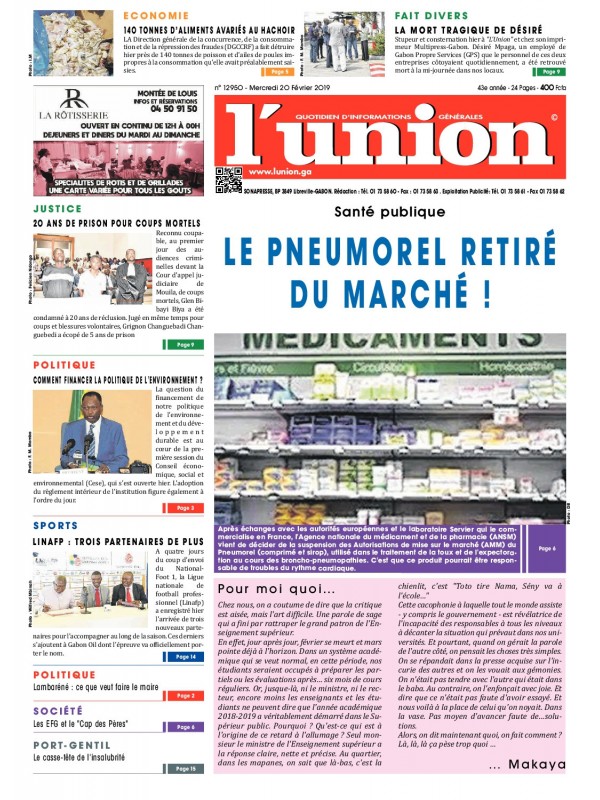 L'Union 20/02/2019