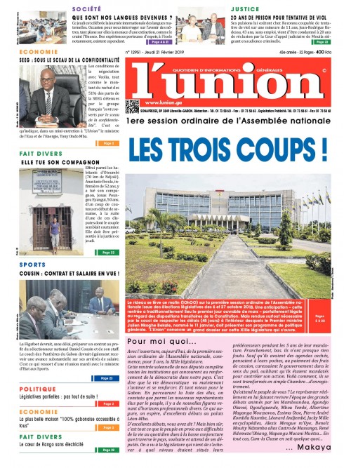 L'Union 21/02/2019