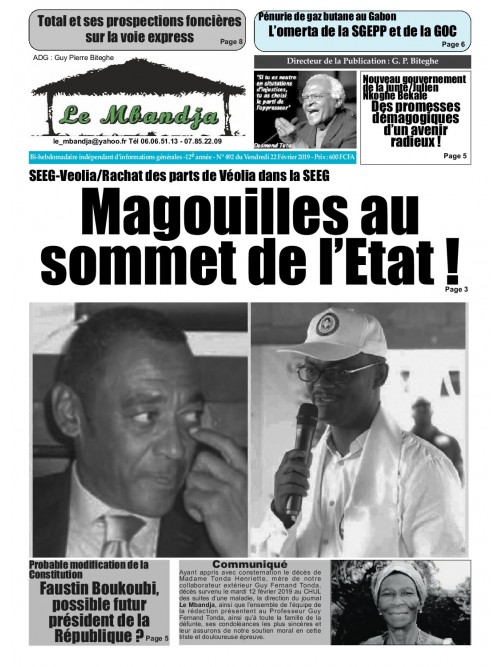 Le Mbandja 22/02/2019