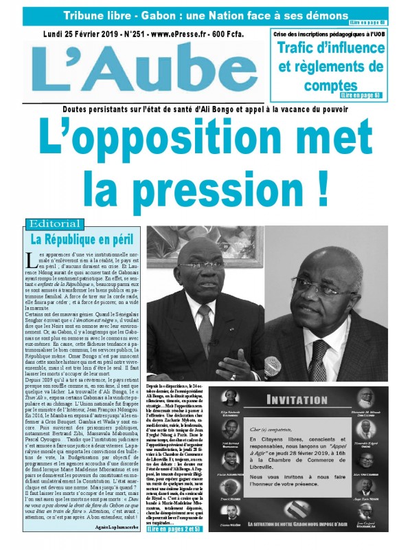 L'Aube 25/02/2019