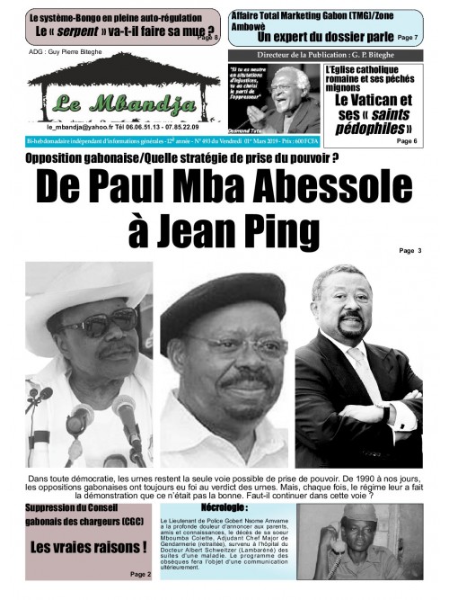 Le Mbandja 01/03/2019