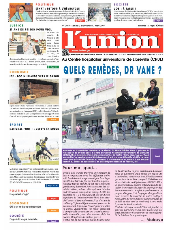 L'Union 02/03/2019