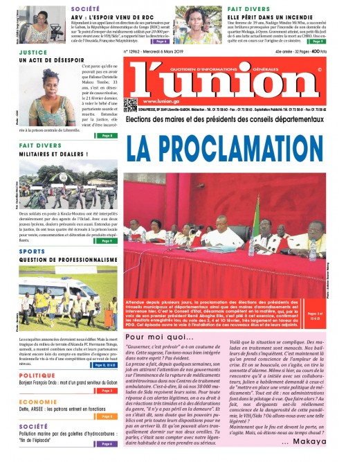 L'Union 06/03/2019