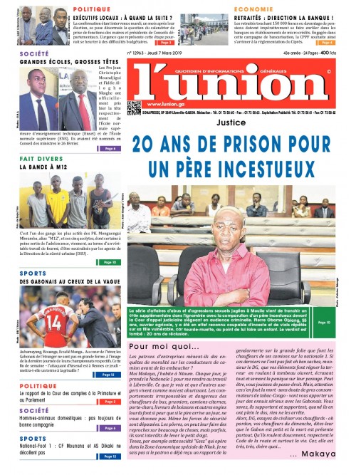 L'Union 07/03/2019