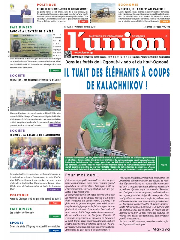 L'Union 08/03/2019