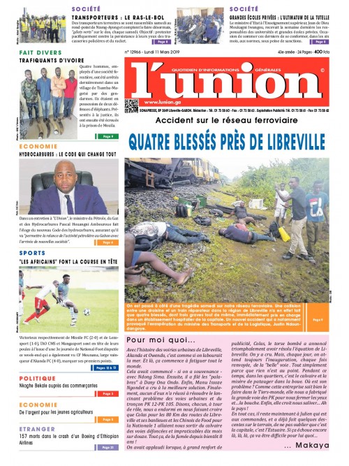 L'Union 11/03/2019