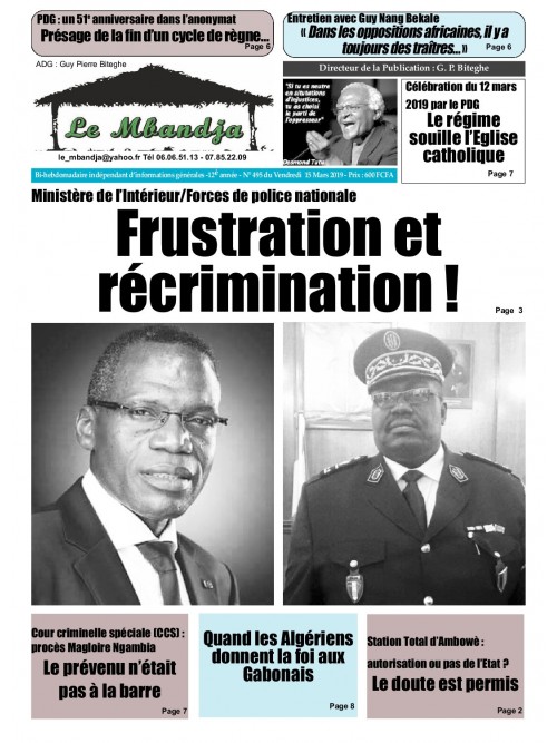 Le Mbandja 15/03/2019