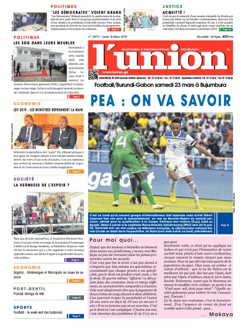 L'Union 18/03/2019