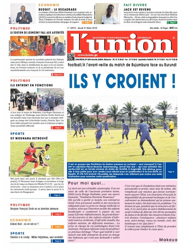 L'Union 21/03/2019