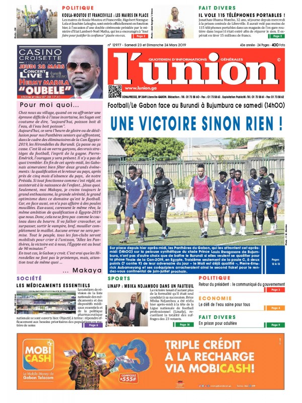 L'Union 23/03/2019