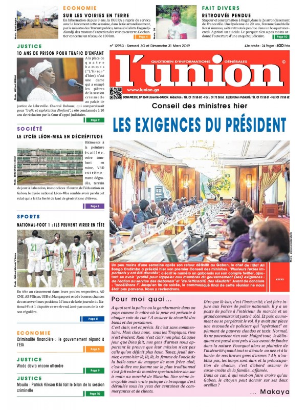 L'Union 30/03/2019