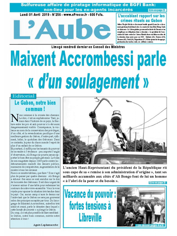 L'Aube 01/04/2019