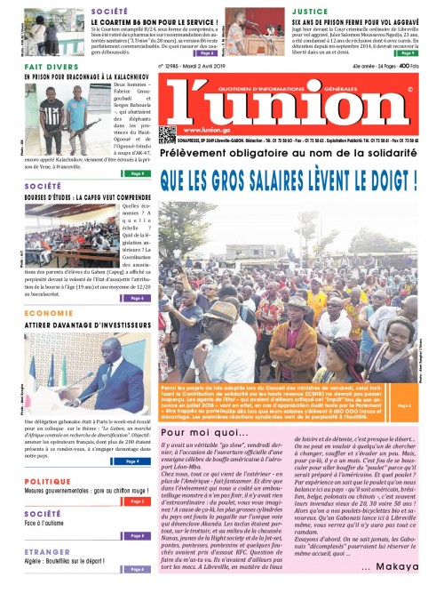 L'Union 02/04/2019