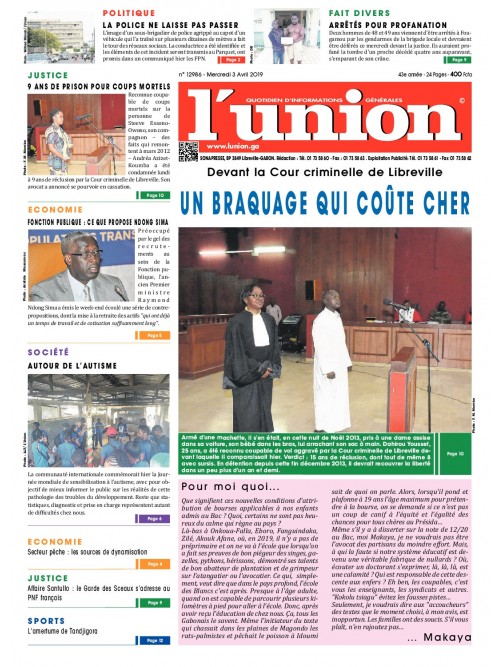 L'Union 03/04/2019