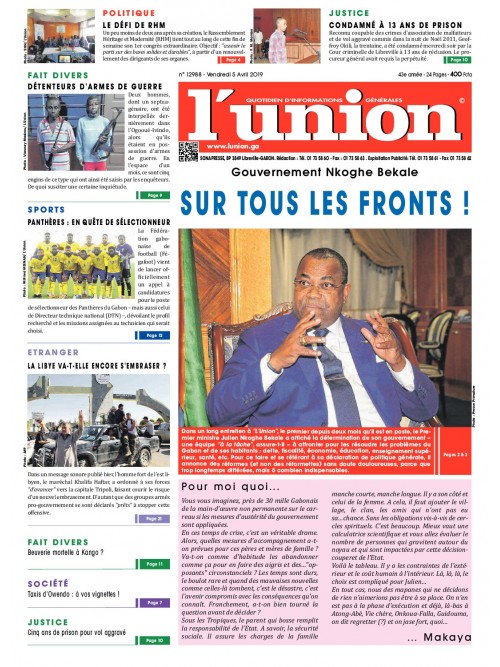 L'Union 05/04/2019