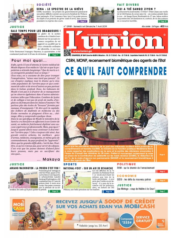 L'Union 06/04/2019