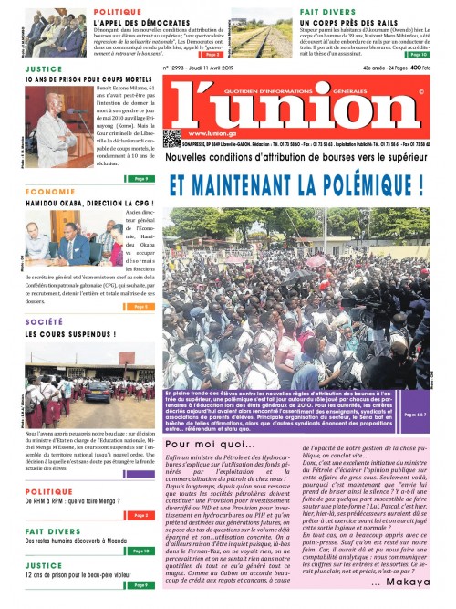 L'Union 11/04/2019